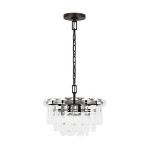 Visual Comfort Studio - CC1254AI - Four Light Chandelier - Arden - Aged Iron