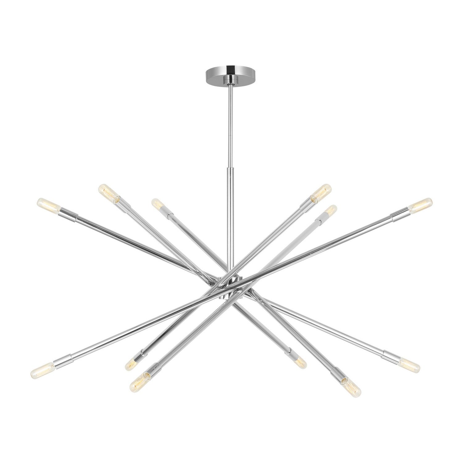 Visual Comfort Studio - CC16512PN - 12 Light Chandelier - Eastyn - Polished Nickel