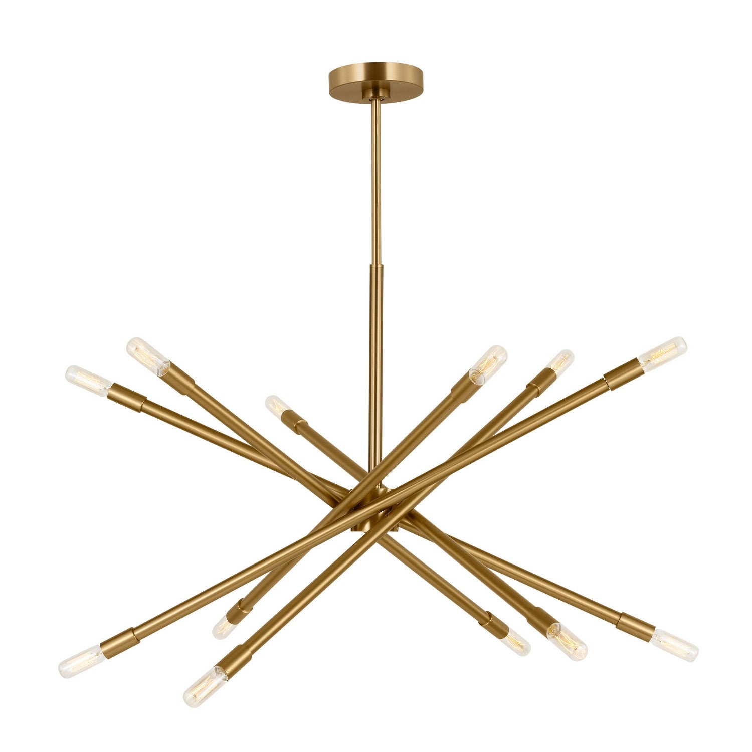 Visual Comfort Studio - CC16612BBS - 12 Light Chandelier - Eastyn - Burnished Brass