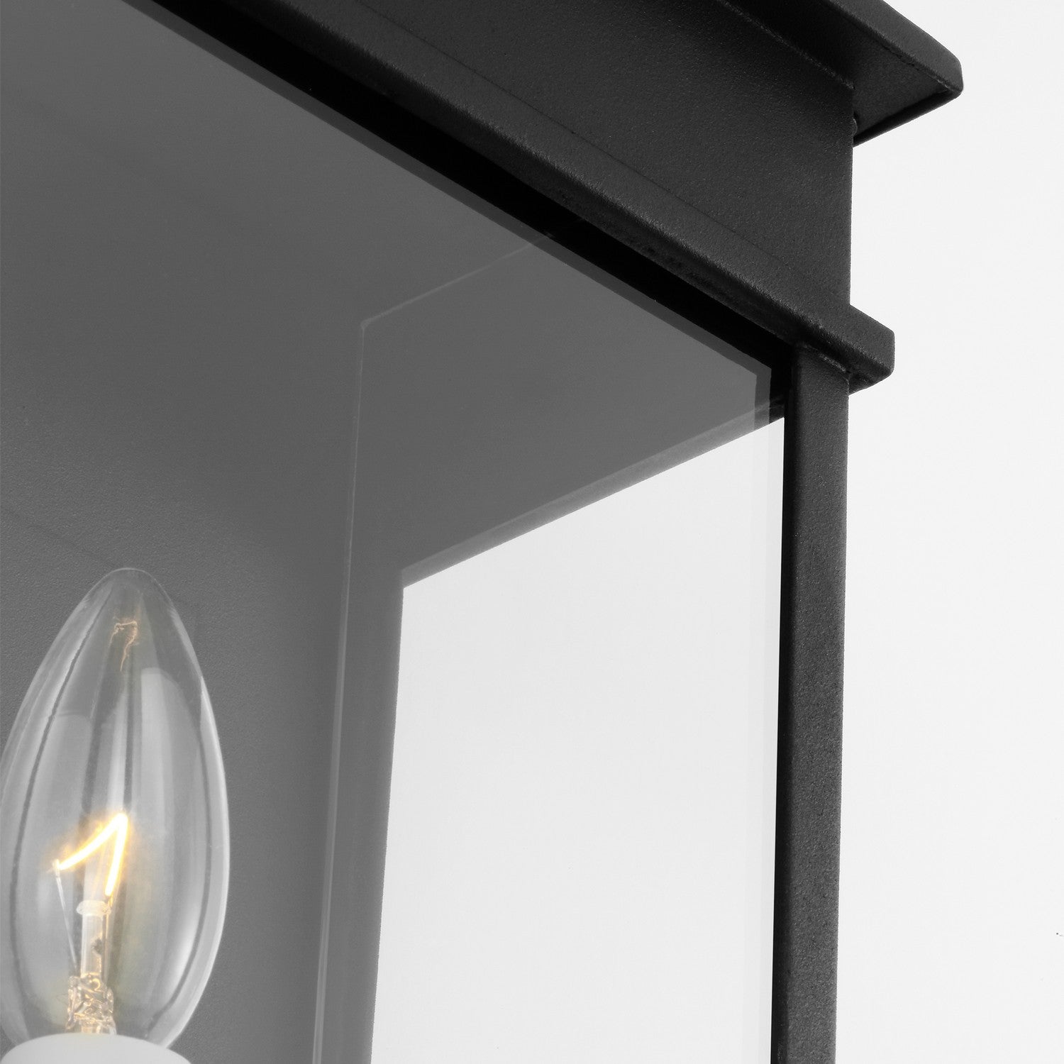 Visual Comfort Studio - CO1501TXB - One Light Outdoor Wall Sconce - Cupertino - Textured Black