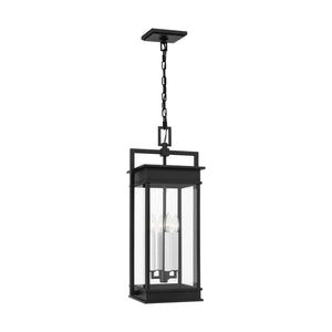 Visual Comfort Studio - CO1534TXB - Four Light Outdoor Pendant - Cupertino - Textured Black