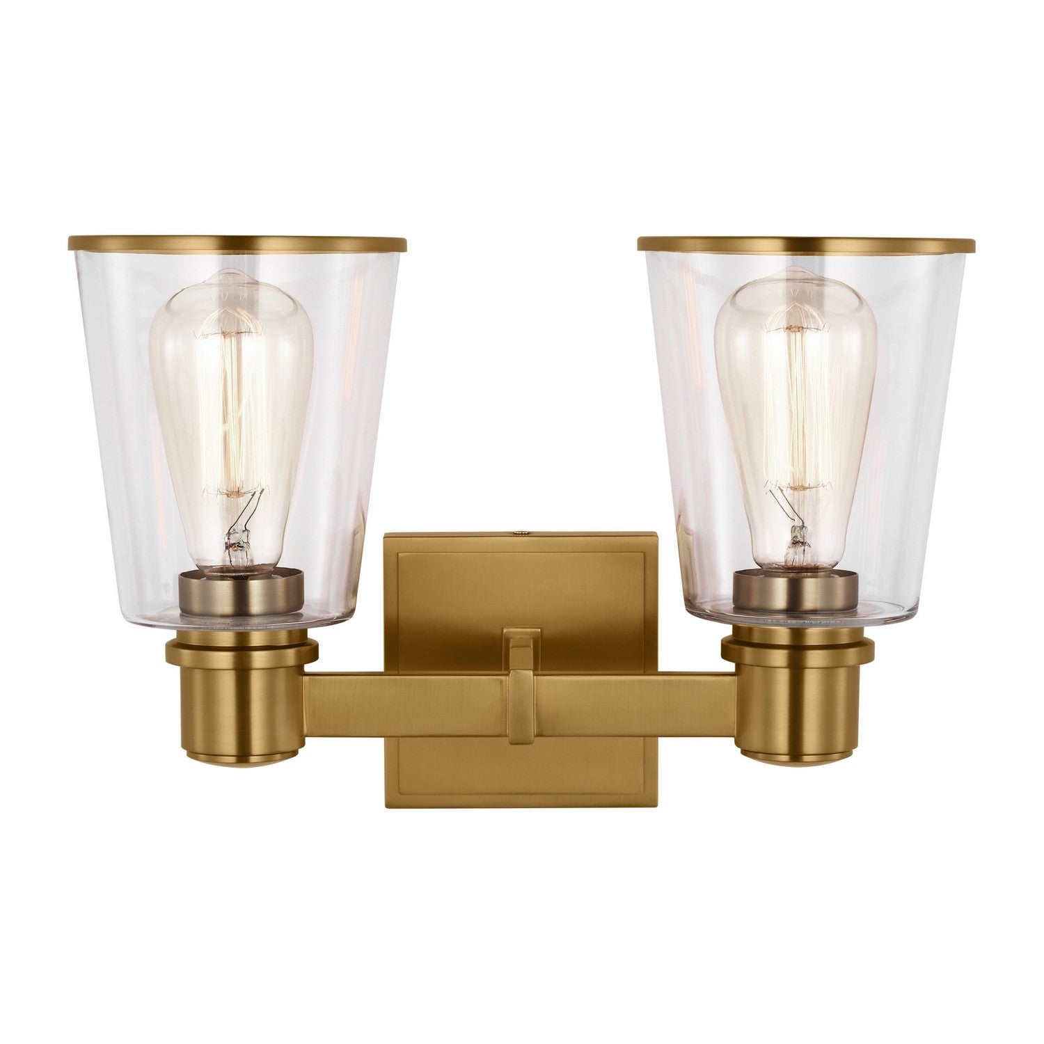 Visual Comfort Studio - CV1032BBS - Two Light Bath Vanity - Alessa - Burnished Brass