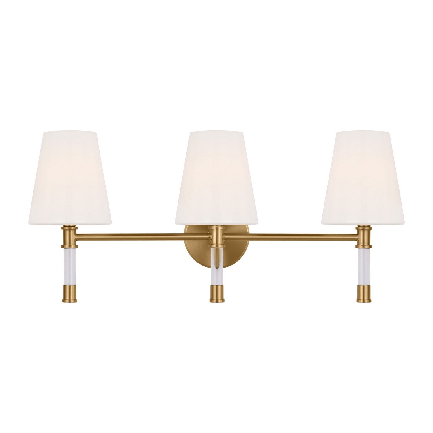 Visual Comfort Studio - CV1053BBS - Three Light Bath Vanity - Hanover - Burnished Brass