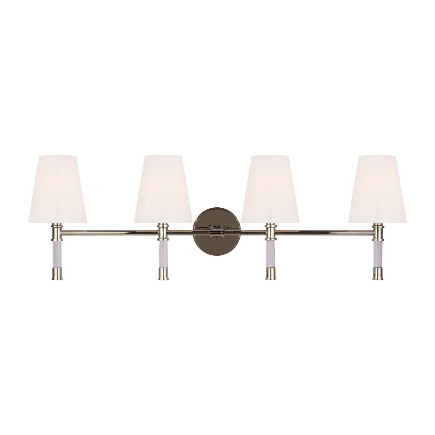 Visual Comfort Studio - CV1054PN - Four Light Bath Vanity - Hanover - Polished Nickel