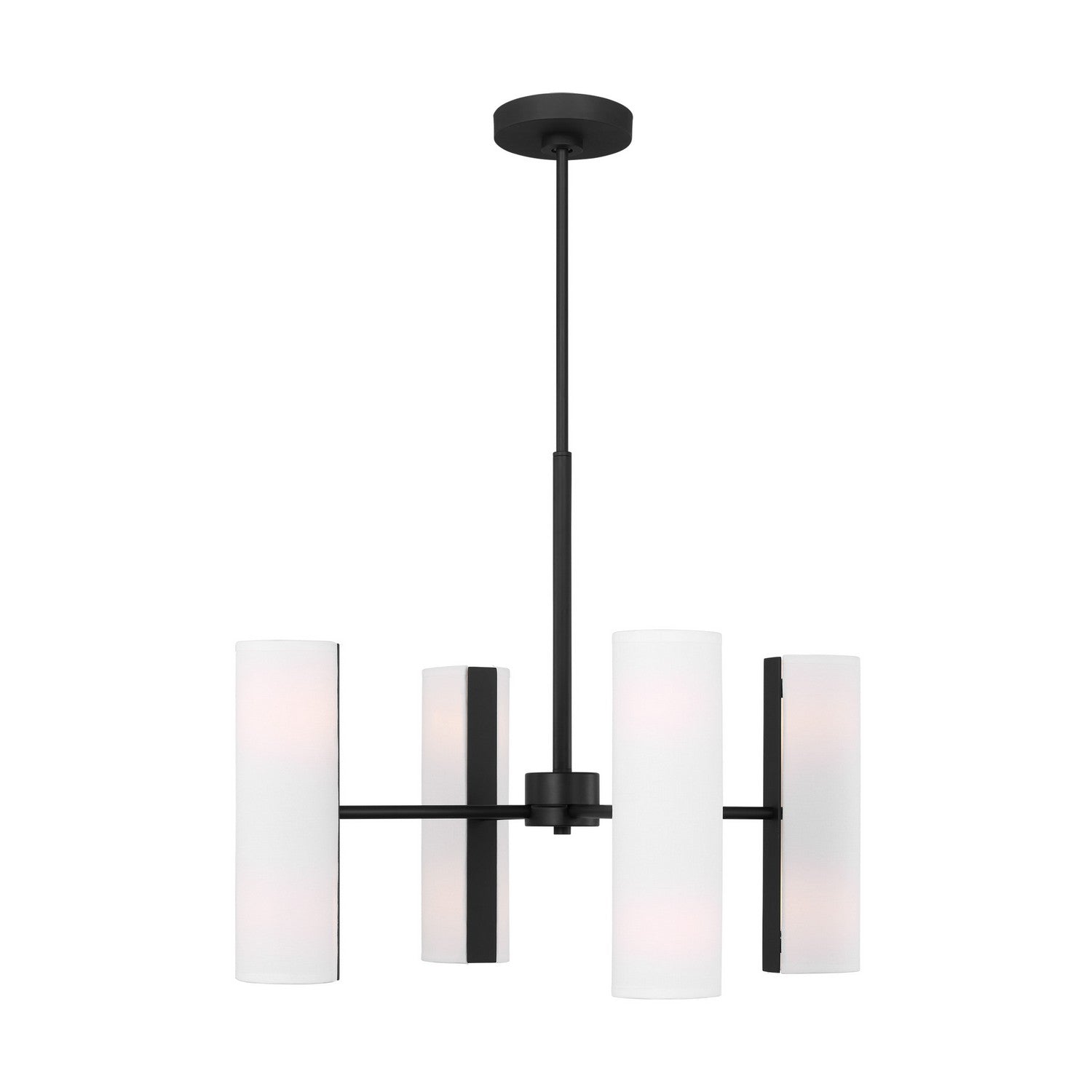 Visual Comfort Studio - DJC1048MBK - Eight Light Chandelier - Capalino - Midnight Black