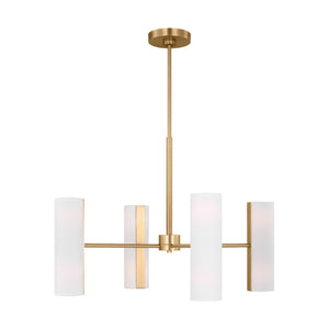 Visual Comfort Studio - DJC1058SB - Eight Light Chandelier - Capalino - Satin Brass