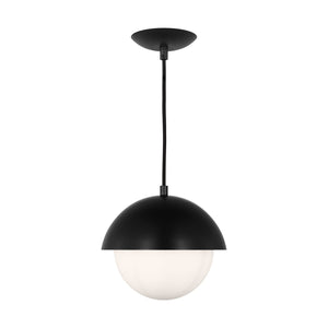 Visual Comfort Studio - DJP1021MBK - One Light Pendant - Hyde - Midnight Black