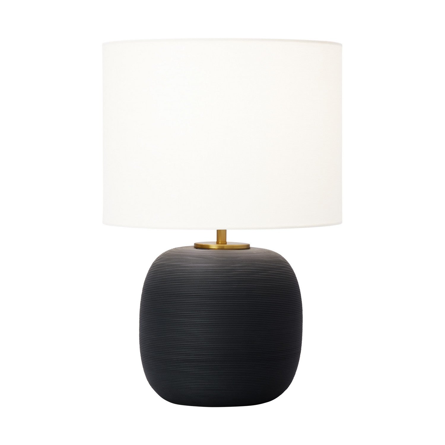 Visual Comfort Studio - HT1071RBC1 - One Light Table Lamp - Fanny - Rough Black Ceramic