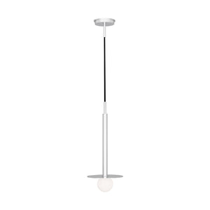 Visual Comfort Studio - KP1001PN - One Light Pendant - Nodes - Polished Nickel