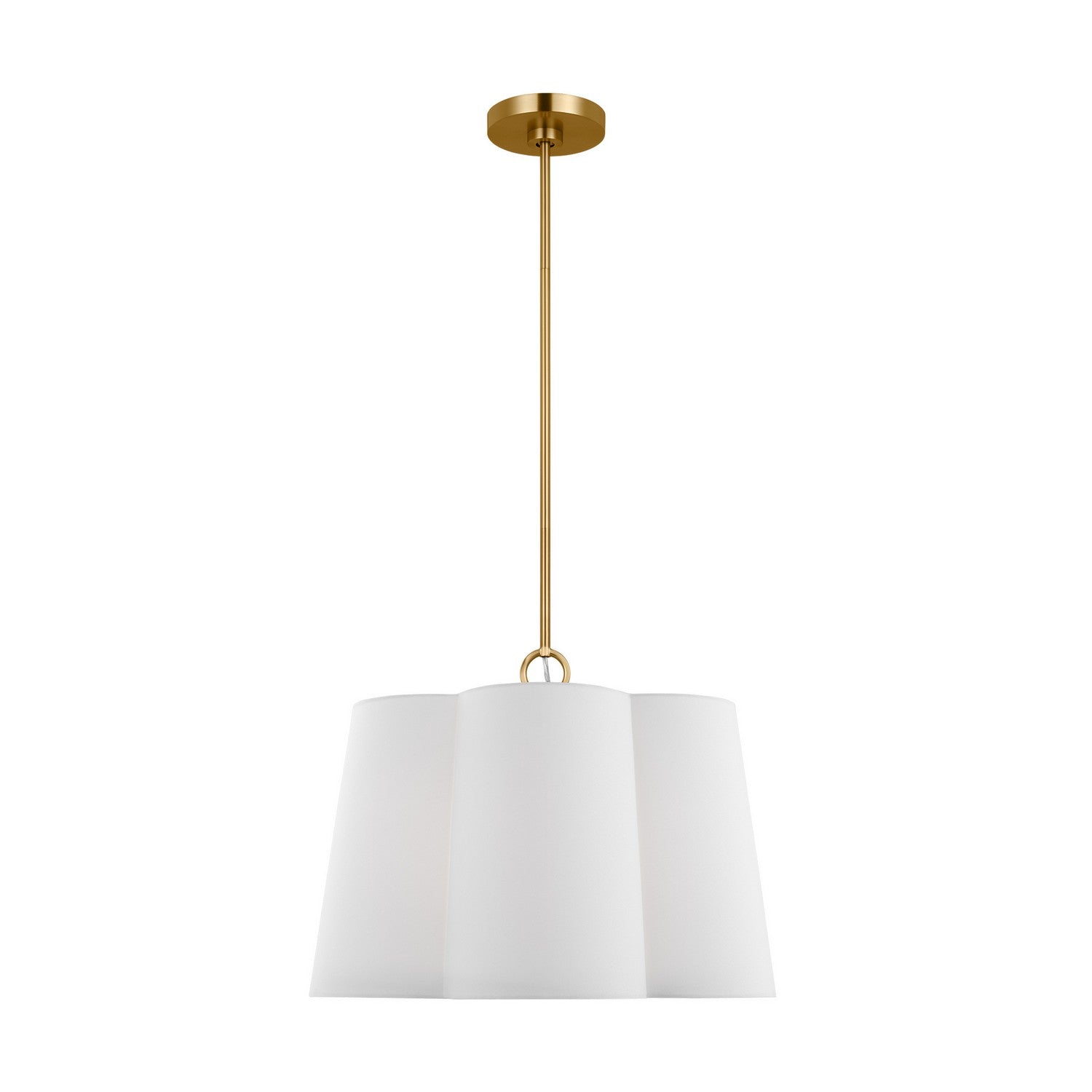 Visual Comfort Studio - KSP1083BBS - Three Light Pendant - Bronte - Burnished Brass