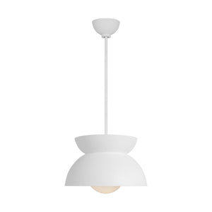 Visual Comfort Studio - LXP1001CPST - One Light Pendant - Beaunay - Cast Plaster