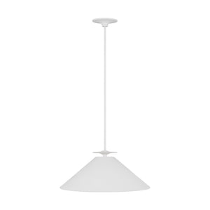 Visual Comfort Studio - LXP1011CPST - One Light Pendant - Cornet - Cast Plaster