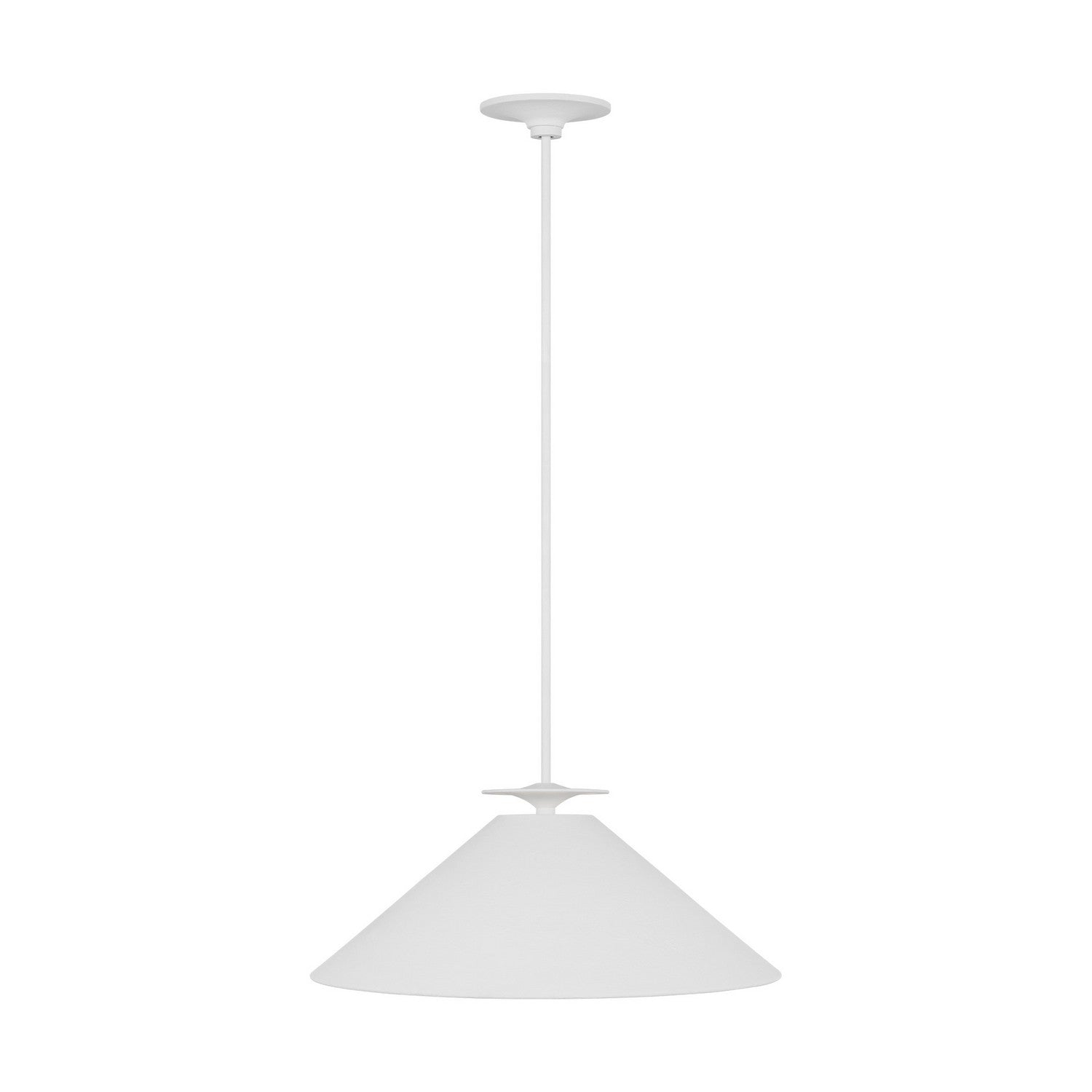 Visual Comfort Studio - LXP1011CPST - One Light Pendant - Cornet - Cast Plaster