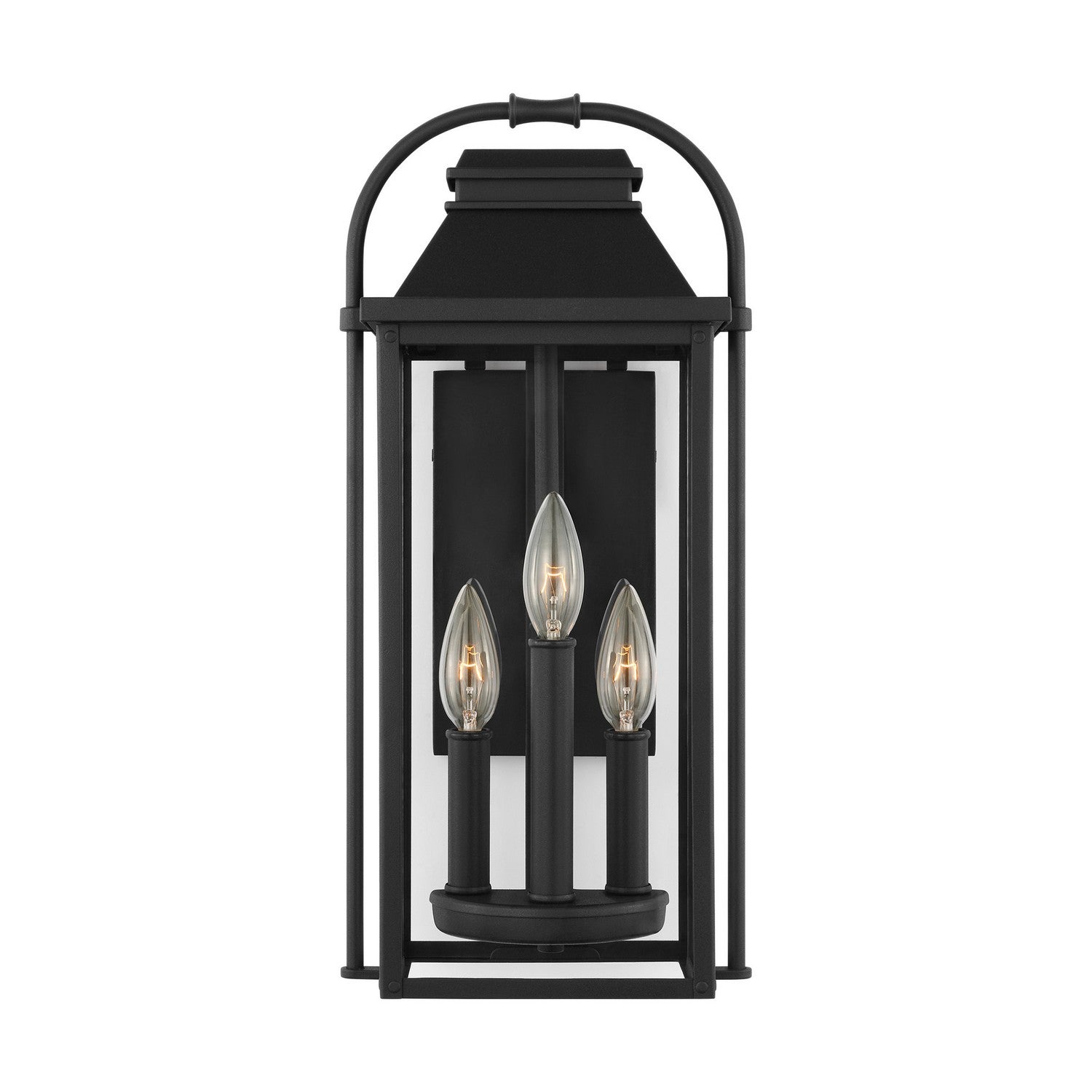 Visual Comfort Studio - OL13200TXB - Three Light Outdoor Wall Sconce - Wellsworth - Textured Black