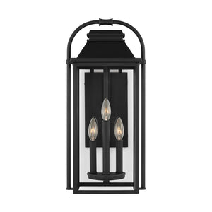 Visual Comfort Studio - OL13201TXB - Three Light Outdoor Wall Sconce - Wellsworth - Textured Black