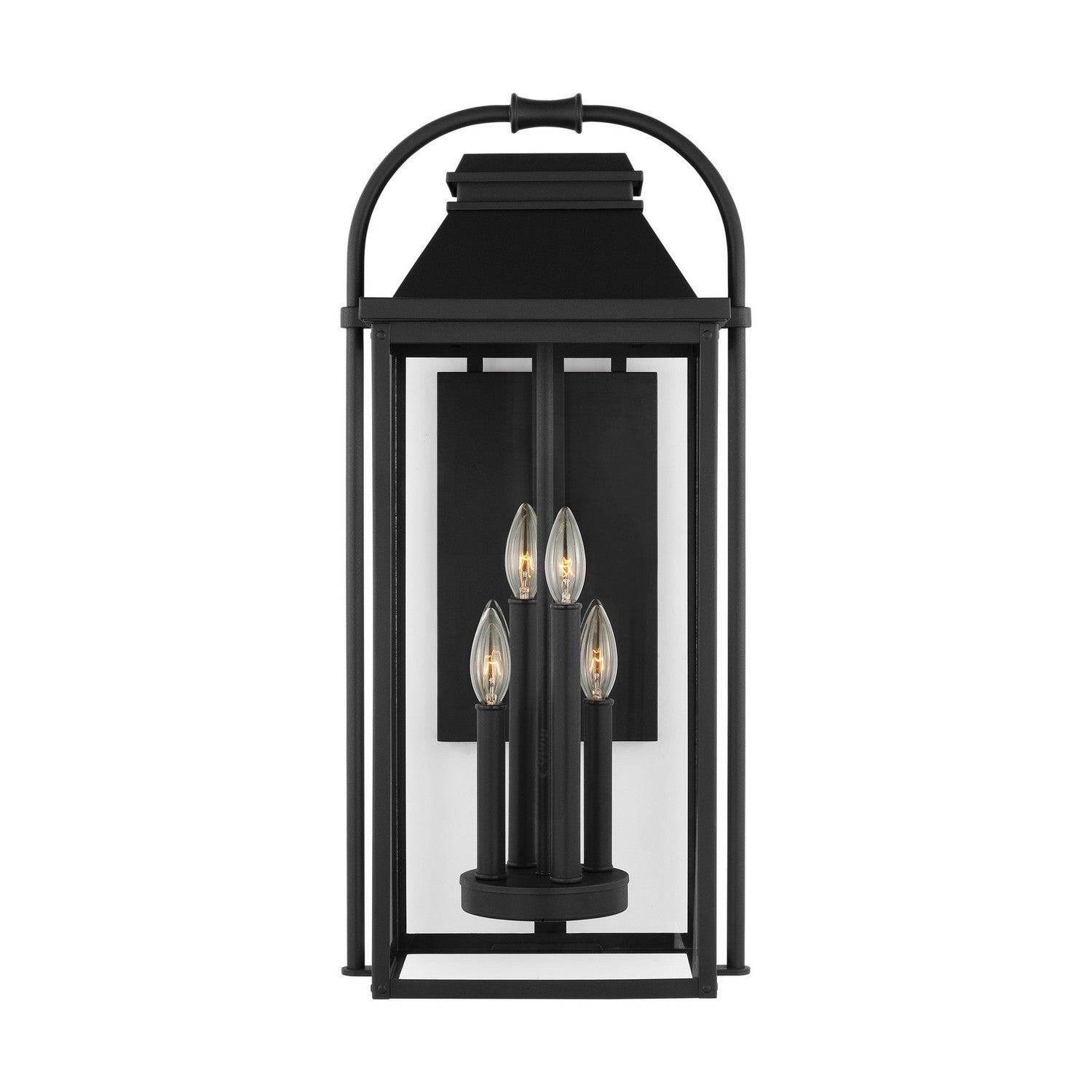 Visual Comfort Studio - OL13202TXB - Four Light Outdoor Wall Sconce - Wellsworth - Textured Black