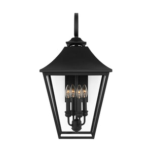 Visual Comfort Studio - OL14404TXB - Four Light Outdoor Wall Sconce - Galena - Textured Black