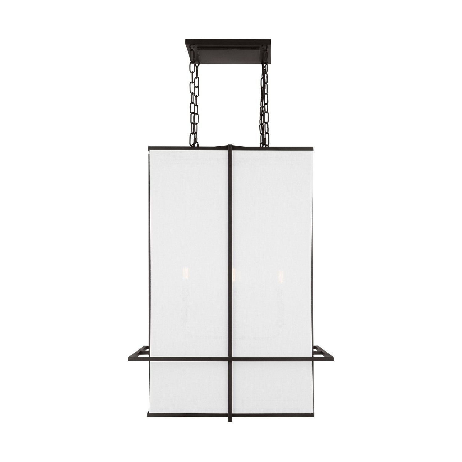 Visual Comfort Studio - TFC1004AI - Four Light Chandelier - Dresden - Aged Iron