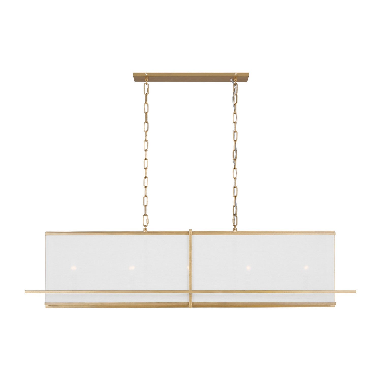 Visual Comfort Studio - TFC1025CGD - Five Light Chandelier - Dresden - Coastal Gild