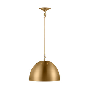 Visual Comfort Studio - TP1181BBS - One Light Pendant - Robbie - Burnished Brass