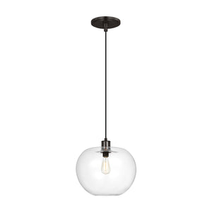 Visual Comfort Studio - TP1201AI - One Light Pendant - Mela - Aged Iron