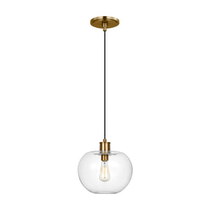 Visual Comfort Studio - TP1211BBS - One Light Pendant - Mela - Burnished Brass