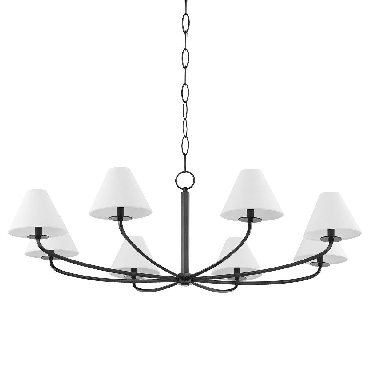 Hudson Valley - BKO902-OB - Eight Light Chandelier - Stacey - Old Bronze