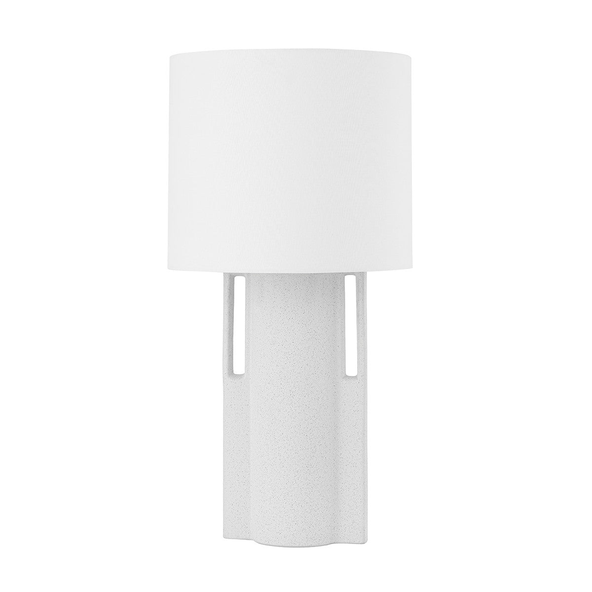 Hudson Valley - L1690-AGB/CWK - One Light Table Lamp - Sydney - Aged Brass/Ceramic Matte White Speck