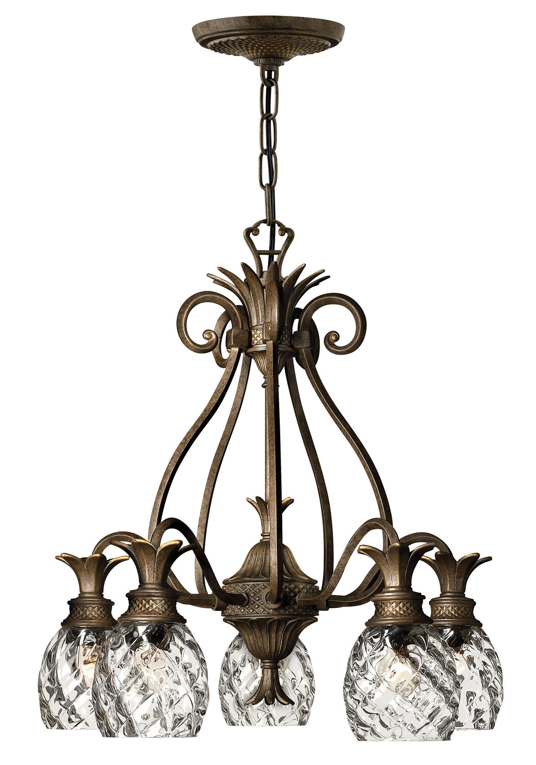 Hinkley - 4885PZ - LED Foyer Pendant - Plantation - Pearl Bronze