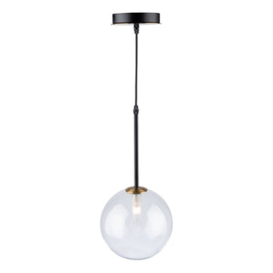 Artcraft - AC11761VB - One Light Pendant - Aurelia - Matte Black & Brass