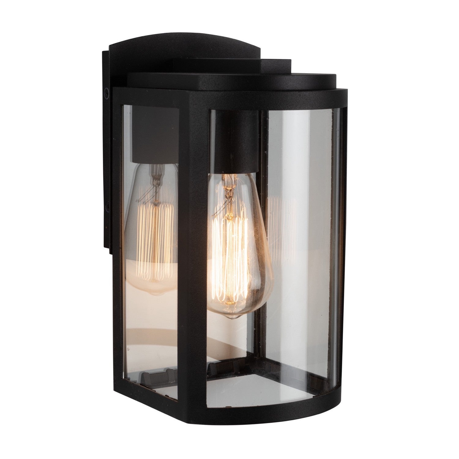 Artcraft - AC8690BK - One Light Outdoor Wall Mount - Lakewood - Matte Black