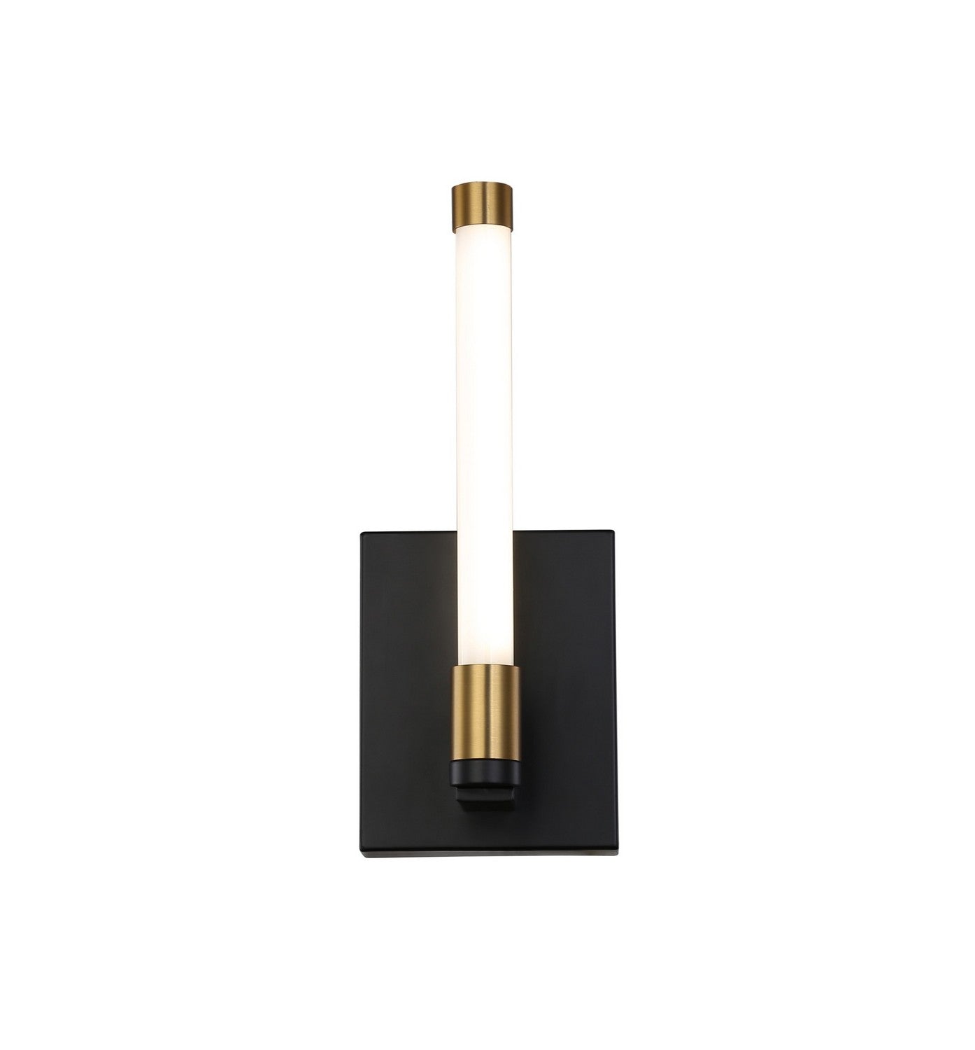 Artcraft - SC13081BB - LED Wall Sconce - Infiniti - Matte Black & Brass