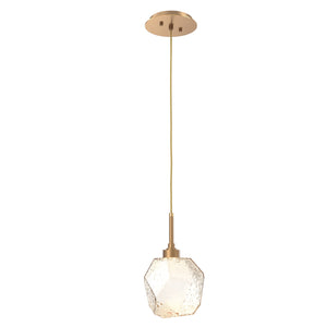 Hammerton Studio - LAB0039-01-NB-A-C01-L3 - LED Pendant - Gem - Novel Brass