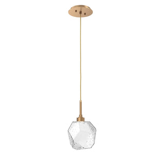 Hammerton Studio - LAB0039-01-NB-C-C01-L3 - LED Pendant - Gem - Novel Brass
