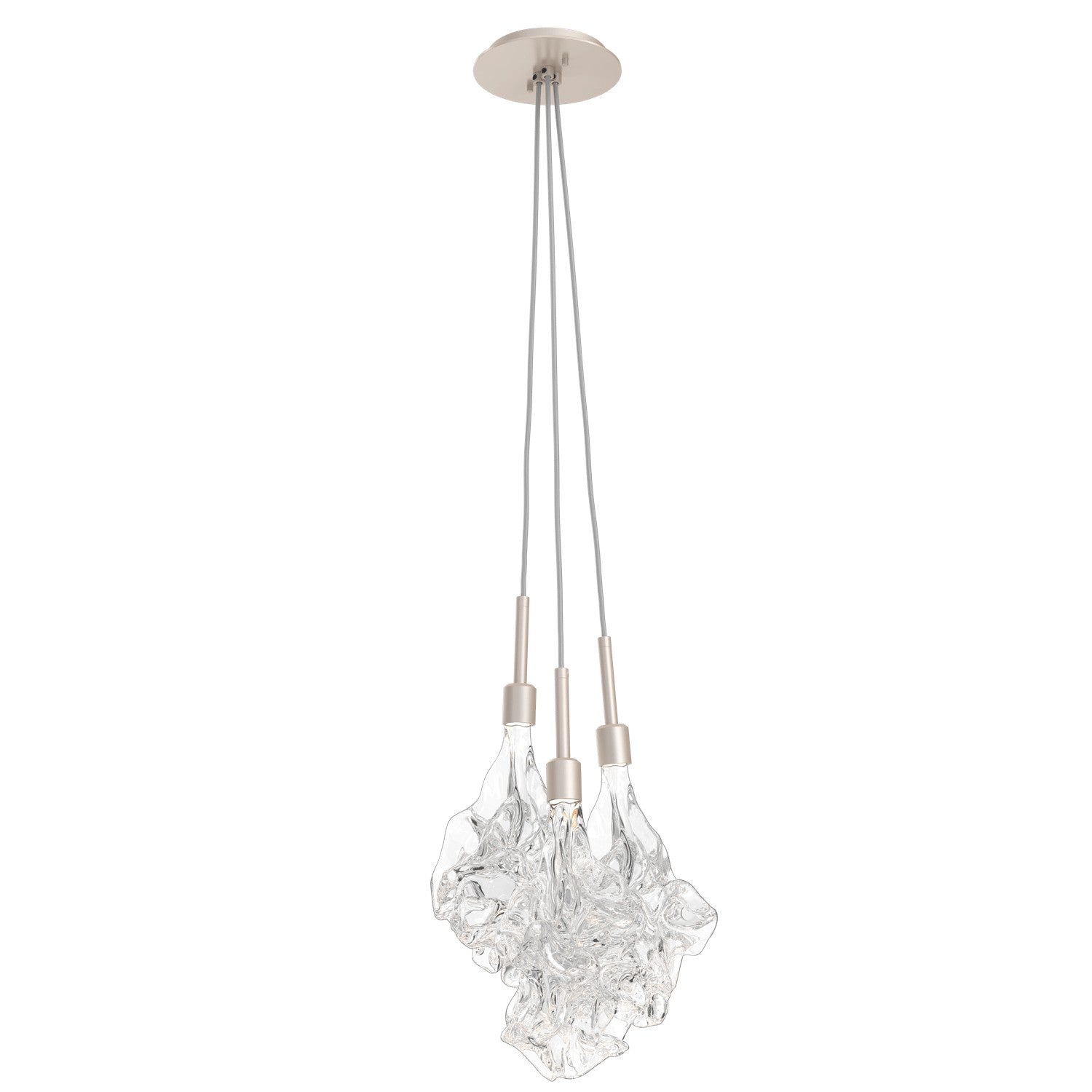 Hammerton Studio - LAB0059-0A-BS-BC-C01-L1 - LED Cluster - Blossom - Beige Silver