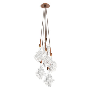 Hammerton Studio - LAB0059-0B-BB-BC-C01-L1 - LED Cluster - Blossom - Burnished Bronze