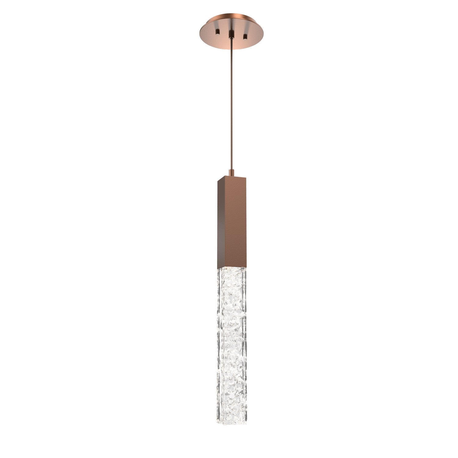 Hammerton Studio - LAB0060-01-BB-GC-C01-L1 - LED Pendant - Axis - Burnished Bronze