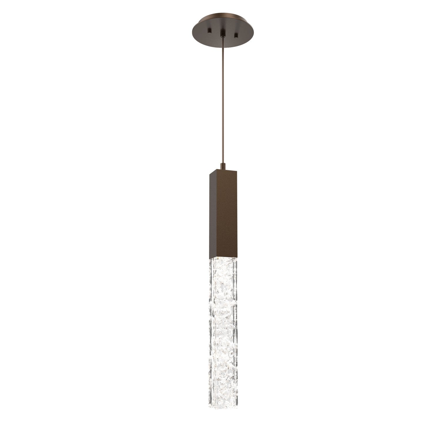 Hammerton Studio - LAB0060-01-FB-GC-C01-L3 - LED Pendant - Axis - Flat Bronze