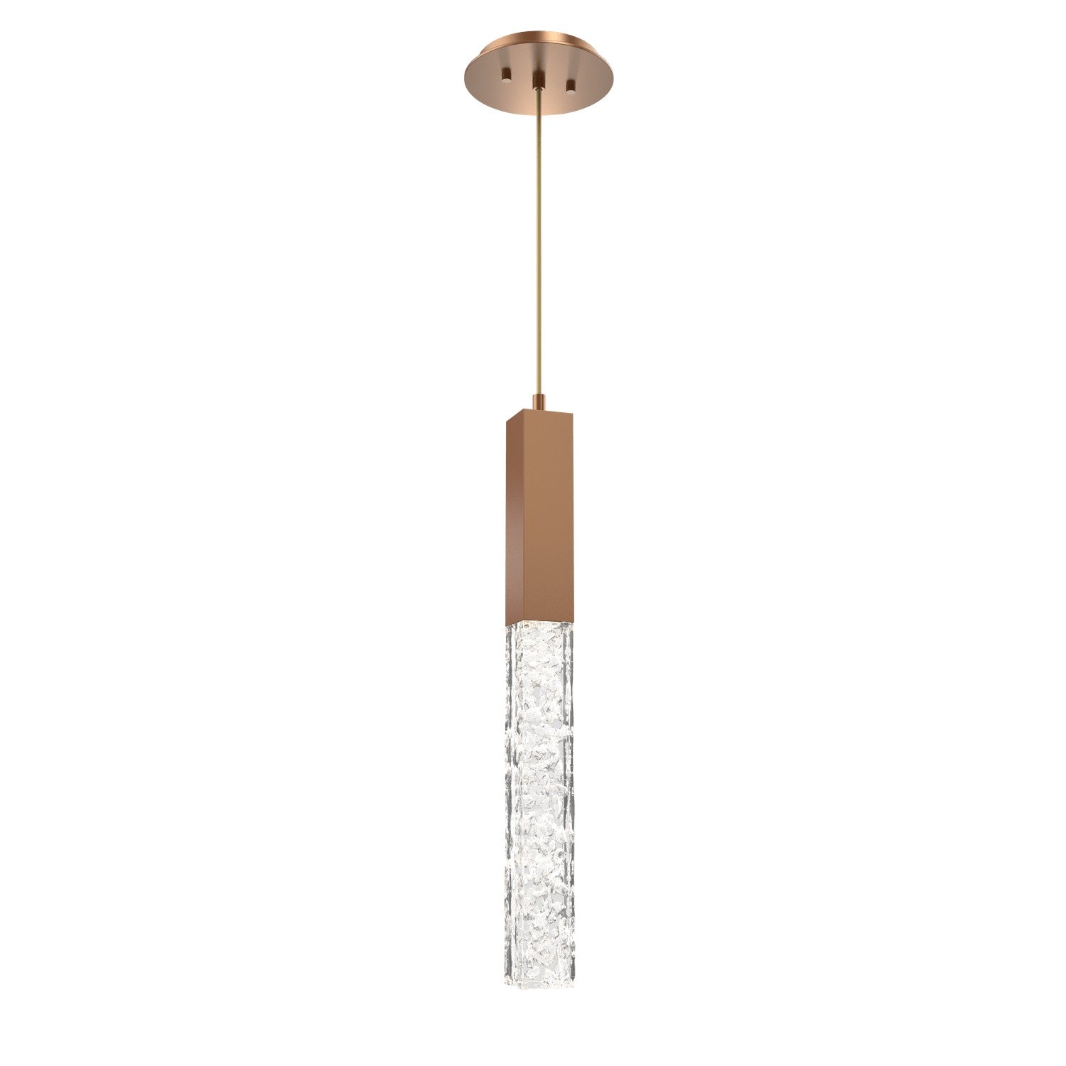 Hammerton Studio - LAB0060-01-NB-GC-C01-L1 - LED Pendant - Axis - Novel Brass