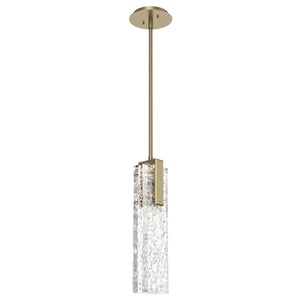 Hammerton Studio - LAB0061-17-GB-GC-001-L1 - LED Pendant - Glacier - Gilded Brass