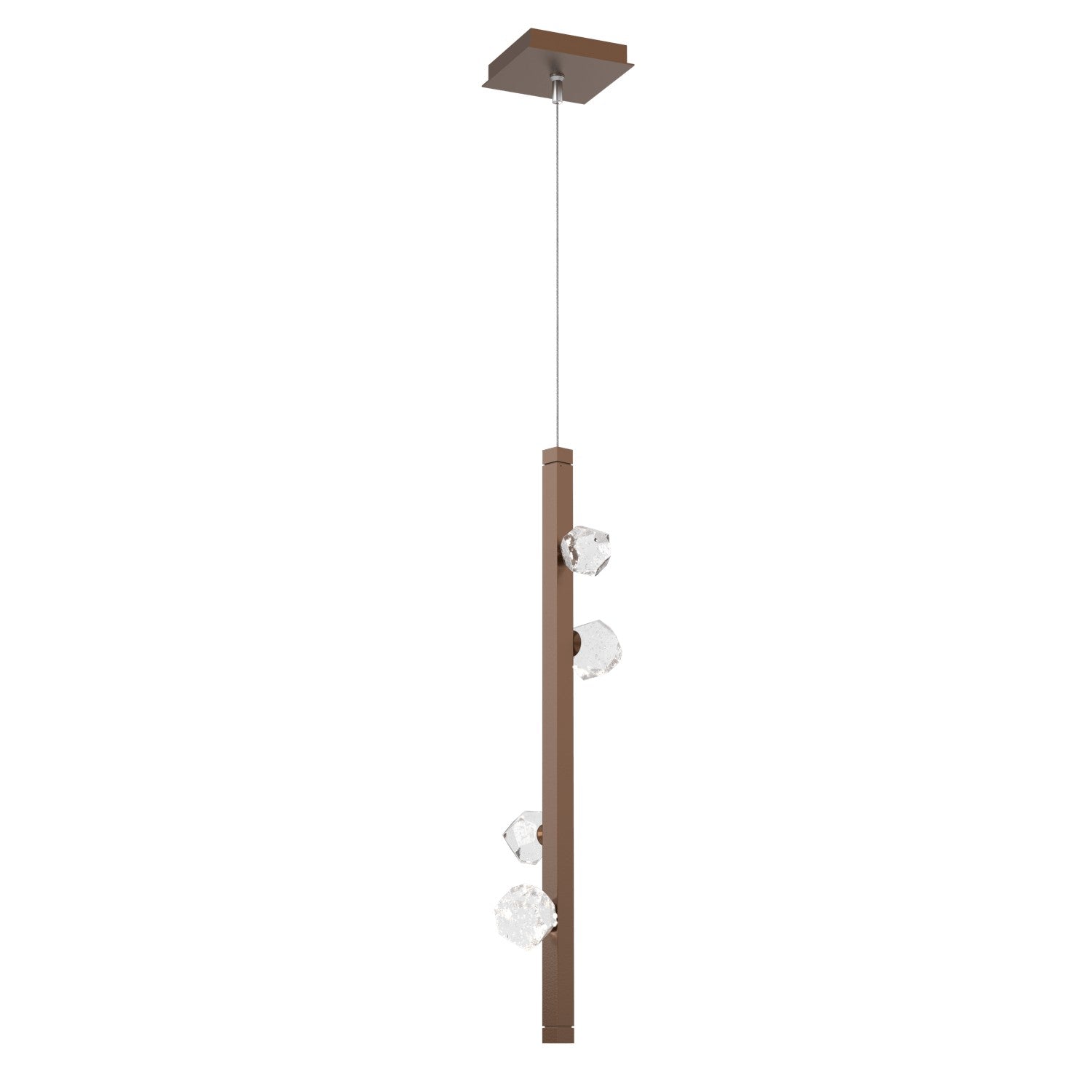 Hammerton Studio - LAB0070-01-BB-CZ-CA1-L3 - LED Pendant - Stella - Burnished Bronze