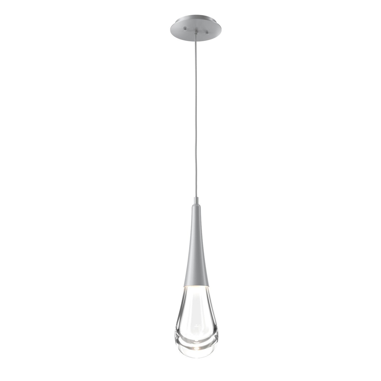 Hammerton Studio - LAB0078-01-CS-C-C01-L1 - LED Pendant - Raindrop - Classic Silver