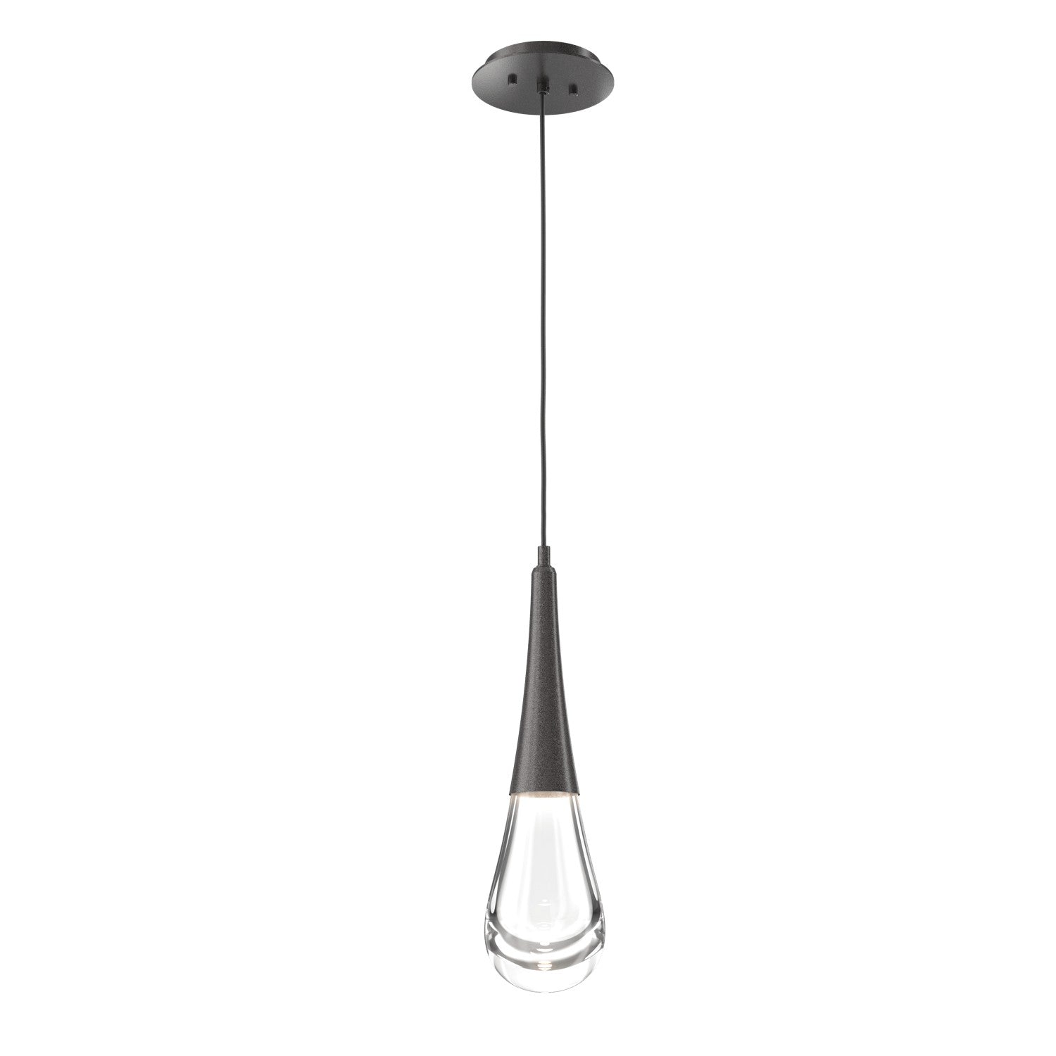 Hammerton Studio - LAB0078-01-GP-C-C01-L3 - LED Pendant - Raindrop - Graphite