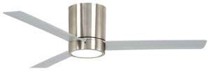 Minka Aire - F644L-BN - 52" Ceiling Fan - Roto Flush - Brushed Nickel