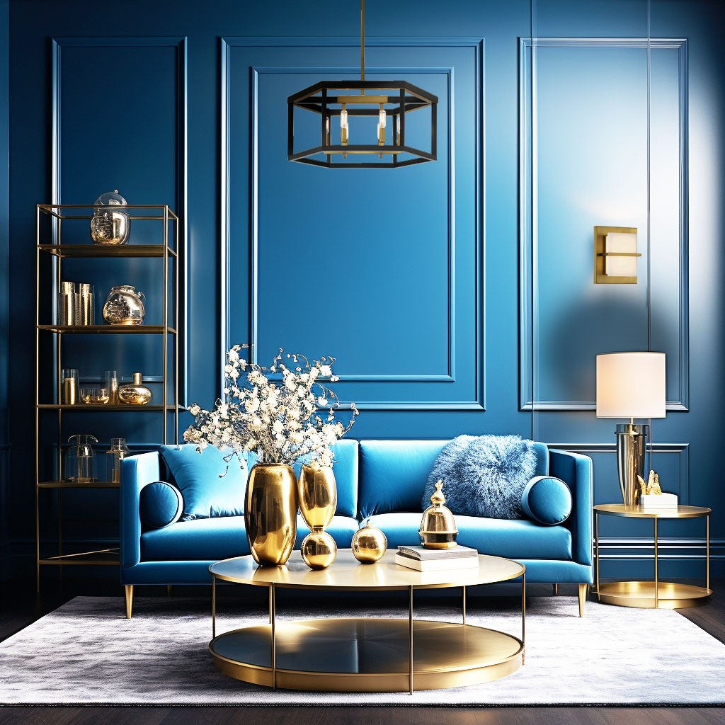 Minka-Lavery - 2116-726 - Six Light Pendant - UNION ESTATES - Coal And Soft Brass