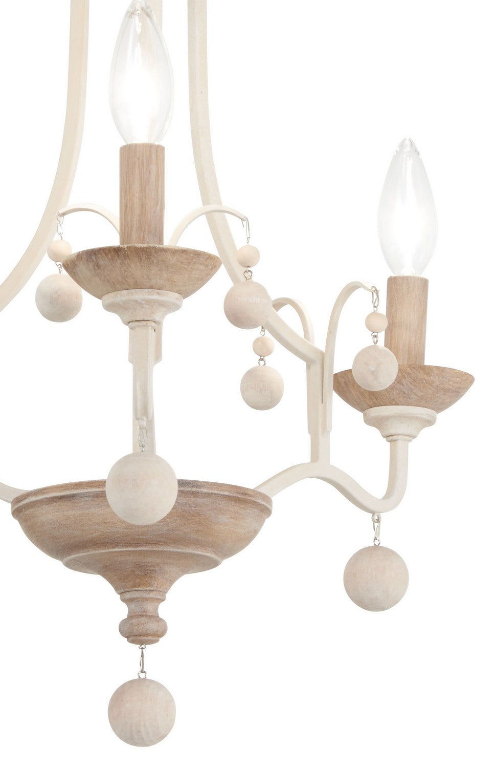 Minka-Lavery - 2662-717 - Three Light Semi Flush Mount - Colonial Charm - White Wash