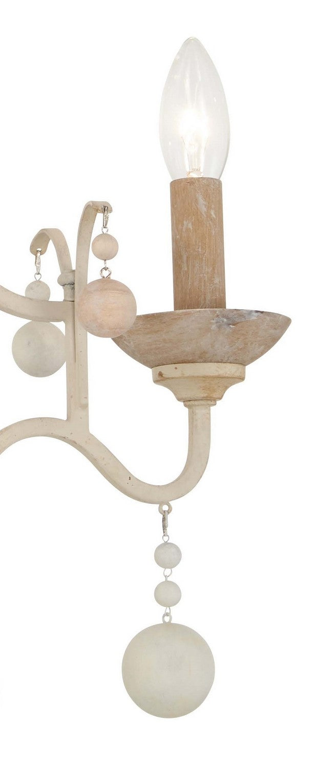 Minka-Lavery - 2663-717 - Three Light Chandelier - Colonial Charm - White Wash