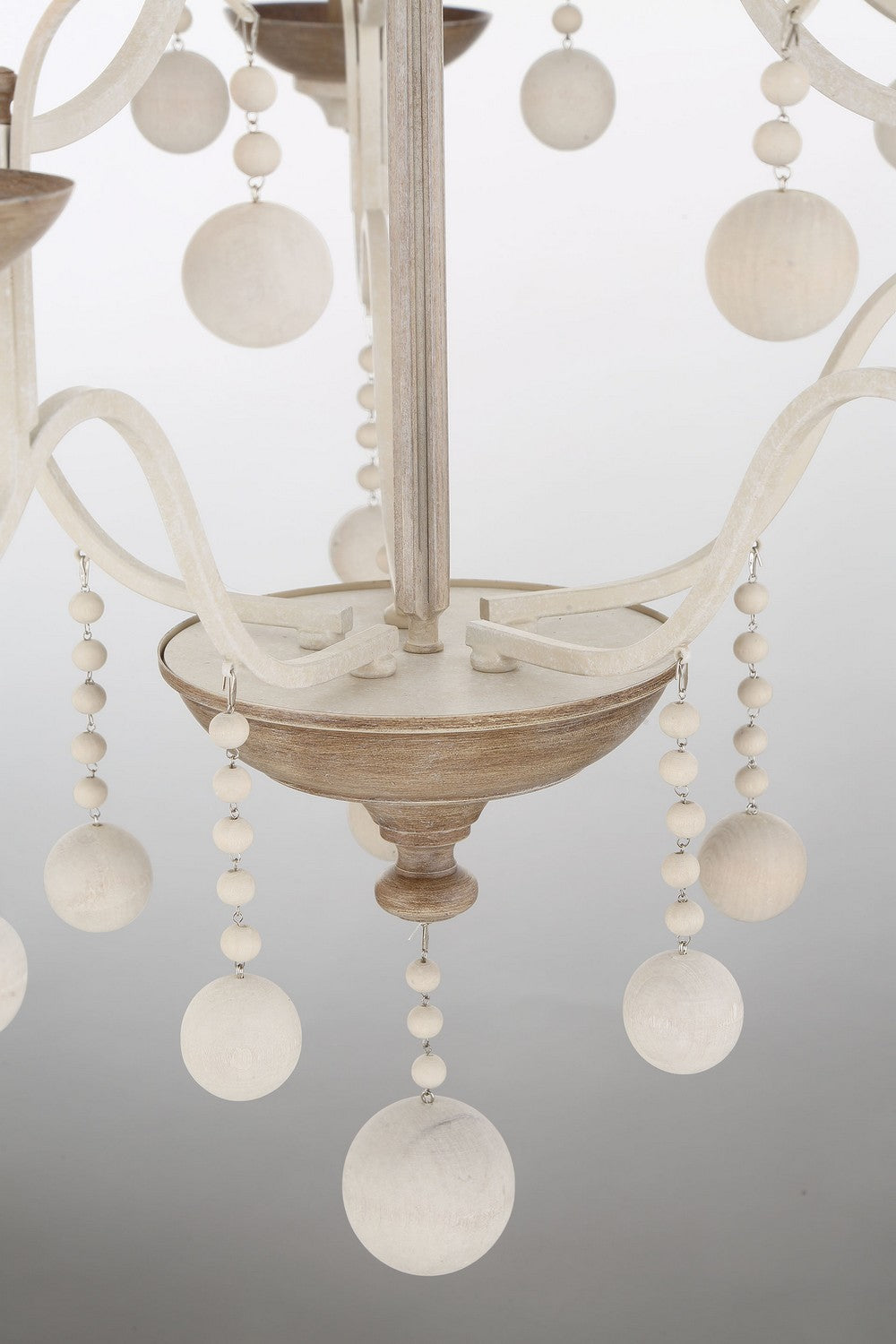Minka-Lavery - 2663-717 - Three Light Chandelier - Colonial Charm - White Wash