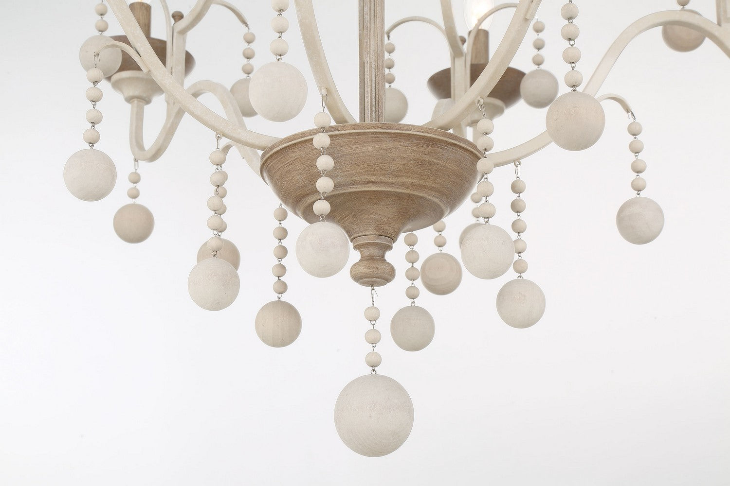 Minka-Lavery - 2669-717 - Nine Light Chandelier - Colonial Charm - White Wash