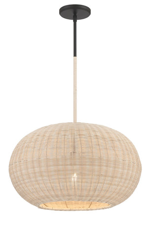 Minka-Lavery - 3545-66A - One Light Pendant - Modjeska - Coal